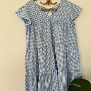Blue Gingham Dress